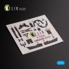 KELIK K72124 MIRAGE III CJ - interior 3D decals for SpecialHobby kit 1/72